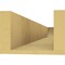 Ekena Millwork 6in. W x 4in. H x 36in. L Durham Woodgrain TimberThane Rafter Tail, Primed Tan RFTUR06X04X36DURRCPR - alternate 5